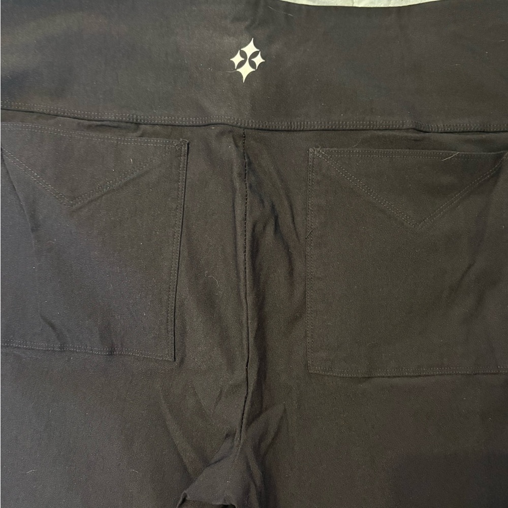 Jofit Black Performance pants with Reflective Logo